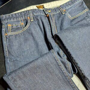 Mens Civilianaire Denim Jeans Japanese 36 37 Waist Pants Selvedge Like New